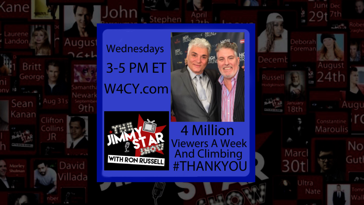 Jimmy Star and Ron Russell “The Stars of the Biggest Internet TV/Radio Show in the World” Written By NY Times Best Selling Author Eileen Shapiro