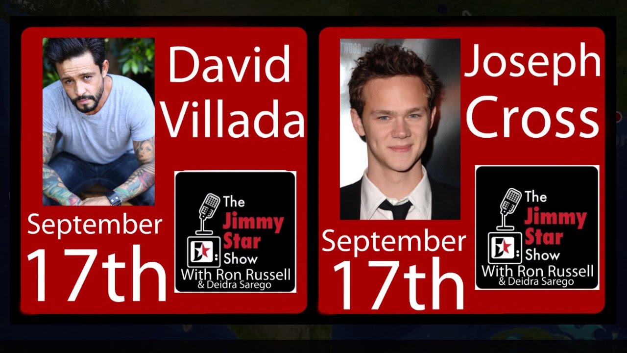 Actors David Villada & Joseph Cross on The #JimmyStarShow |#tv #show  cc @DrJimmyStar @JimmyStarShow