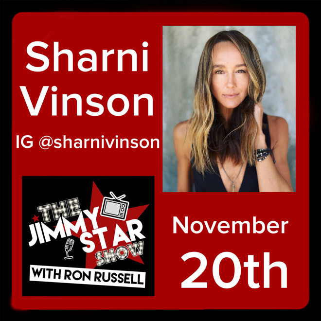 Sharni Vinson To Guest On The Jimmy Star Show With Ron Russell Wednesday November 20th, 2024 